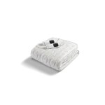 Imetec 16882 sur - matelas lectrique blanc coton 2 personne(s)