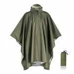 Impermable d'extrieur 3 en 1, housse de pluie multifonction, lger, grand, vtements de pluie, randonne, ...