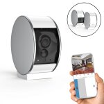 Indoor camera - cam�ra de surveillance int�rieure - stickers alarme - volet motoris� - d�tecteur de mouvement ...