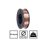 Ine bobine fil fourré pour soudure mig / mag sans gaz Ø fil 0, 9 mm 0, 45 kg Ine bobine fil fourré pour soudure mig / mag sans gaz Ø fil 0, 9 mm 0, 45 kg