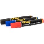 Inkstringxl marqueur effaable  sec pour tableaux blancs avec encre gel et pointe ronde de 3 mm - noir, ...