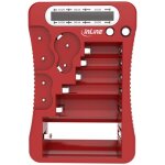 Inline 01285r testeur de piles et d'�nergies rouge