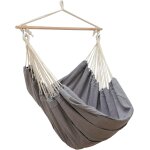 Innovant xxl siège suspendu en toile 185x130cm hamac pour s'asseoir gris Innovant xxl siège suspendu en toile 185x130cm hamac pour s'asseoir gris
