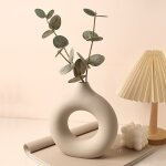 Ins cercle vase en cramique dcoration salon accessoires pour la maison artisanat cratif explosion ...