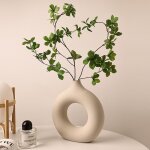 Ins cercle vase en cramique dcoration salon accessoires pour la maison artisanat cratif explosion ...