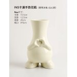 Ins creme style cramique petit vase dcoration salon table a manger meuble tv dcoration de la maison ...