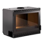 Insert à bûches - invicta - sirocco turbo - 8 kw - en fonte - bûches 58 cm max Insert à bûches - invicta - sirocco turbo - 8 kw - en fonte - bûches 58 cm max