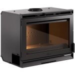 Insert de chemine - invicta ethera - fonte - convection naturelle - 8kw