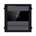 Interphone vid�o hikvision 2 fils hd 2 mp, 1 bouton, 2 relais, en saillie / encastr�, ip65