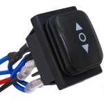 Interrupteur a bascule momentane a polarite inversee, actionneur de moteur de commande etanche, 6 broches, ...