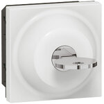 Interrupteur � cl� ronis 3 positions legrand mosaic