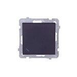 Interrupteur cr�pusculaire - ospel - az - 112 plus 1108 - m�tal noir - 2p + t - ext�rieur