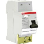 Interrupteur diffrentiel abb type ac 40a 30ma
