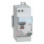 Interrupteur diffrentiel bipolaire  vis - 2 modules - 25a - ac - dx legrand