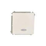 Interrupteur �lectrique - simon - kontakt - simon bmw1l. 01 - 11 - blanc - poussoir - 10 a