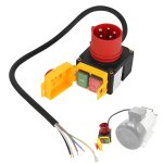 Interrupteur électromagnétique étanche commutateur triphasé 400v disjoncteur de protection avec couverture ... Interrupteur électromagnétique étanche commutateur triphasé 400v disjoncteur de protection avec couverture ...