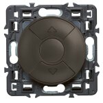 Interrupteur individuel de volets roulants legrand cliane graphite