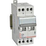 Interrupteur - inverseur modulaire double va - et - vient � point milieu 250v 2 modules legrand 412903 ...