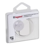 Interrupteur legrand va et vient avec plaque c�liane soft 10a blanc