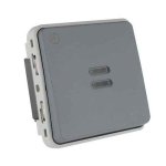 Interrupteur lumineux temporis sans neutre legrand plexo gris