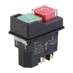 Interrupteur magnetique etanche kld - 28a, antideflagrant, bouton - poussoir, 220 v, ip55( noir) Interrupteur magnetique etanche kld - 28a, antideflagrant, bouton - poussoir, 220 v, ip55( noir)