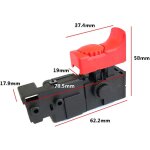 Interrupteur de perceuse rglable pour bosch gsb13 re accessoires d'outils lectriques couleur rouge ...