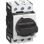 Interrupteur sectionneur baco 222196 32 a 1 x 90 gris, noir 1 pc(s)