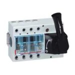 Interrupteur - sectionneur vistop 100a - 4p avec commande frontale et poign�e noire