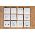 Interrupteur va - et - vient diwone borne - auto vis et griffes blanc Interrupteur va - et - vient diwone borne - auto vis et griffes blanc