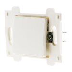 Interrupteur venus bouton poussoir 10a à bornes automatiques Interrupteur venus bouton poussoir 10a à bornes automatiques