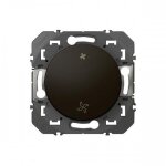 Interrupteur commande vmc noir dooxie legrand