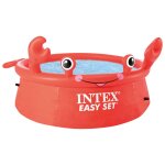 Intex - easy set - piscine - 183x51 cm - rondee - piscine gonflable - edition crabe