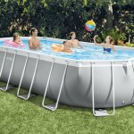 Intex ensemble de piscine ovale 610x305x122 cm 26798gn Intex ensemble de piscine ovale 610x305x122 cm 26798gn