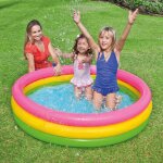 Intex piscine gonflable sunset 3 anneaux 147x33 cm Intex piscine gonflable sunset 3 anneaux 147x33 cm