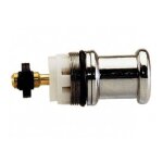 Inverseur + bouton laiton chromé porcher - porcher : 968041 Inverseur + bouton laiton chromé porcher - porcher : 968041