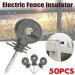 Isolateurs de clôture électriques, poteaux à vis durables, isolateurs de clôture multifonctionnels, accessoire ... Isolateurs de clôture électriques, poteaux à vis durables, isolateurs de clôture multifonctionnels, accessoire ...