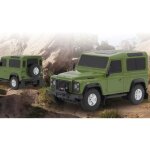 Jamara voiture t�l�command�e land rover 1:24 vert