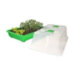 Jany - mini serre dco rigide - l38 x i24 x h19 cm - transparent