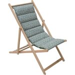 Jardin prive - chilienne matelasse norvege avocat - tissu trait dperlant.
