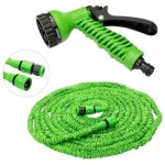 Jardin pelouse tuyau d arrosage extensible de 10 � 30m - tuyau r�tractable avec pistolet 7 jets - tuyau ...