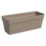 Jardiniere - plastique - taupe - rectangulaire - l49, 9 x p20 x h18, 1cm - artevasi Jardiniere - plastique - taupe - rectangulaire - l49, 9 x p20 x h18, 1cm - artevasi