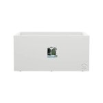 Jardini�re rectangle en plastique 60 x 30 cm elho vivo long - blanc