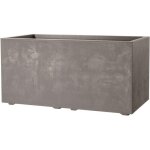 Jardini�re rectangulaire deroma millennium 73 l marron 79�39�40 cm