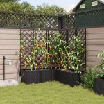 Jardinires vidaxl avec systme d'irrigation en eau 5 pcs noir