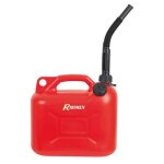 Jerrican haute densite (pehd) essence 5 litres + bec verseur
