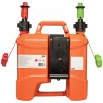 Jerrycan polyéthylène à double compartiments 5l et 3l + étui à outils pressol Jerrycan polyéthylène à double compartiments 5l et 3l + étui à outils pressol