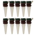 Jeu de 10 distributeurs d'eau - syst�me d'arrosage automatique pour plantes d'int�rieur arrosage