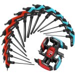 Jeu de 14 clés hexagonales a poignée en t, 7 clés métriques et 7 clés torx avec support de rangement ... Jeu de 14 clés hexagonales a poignée en t, 7 clés métriques et 7 clés torx avec support de rangement ...