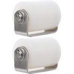 Jeu de 2 galets de guidage pour portail avec support en nylon soud 40 * 50
