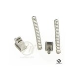 Jeu de 2 ressorts + 2 taquets goupille pour t�te d�broussailleuse 2 fils alu